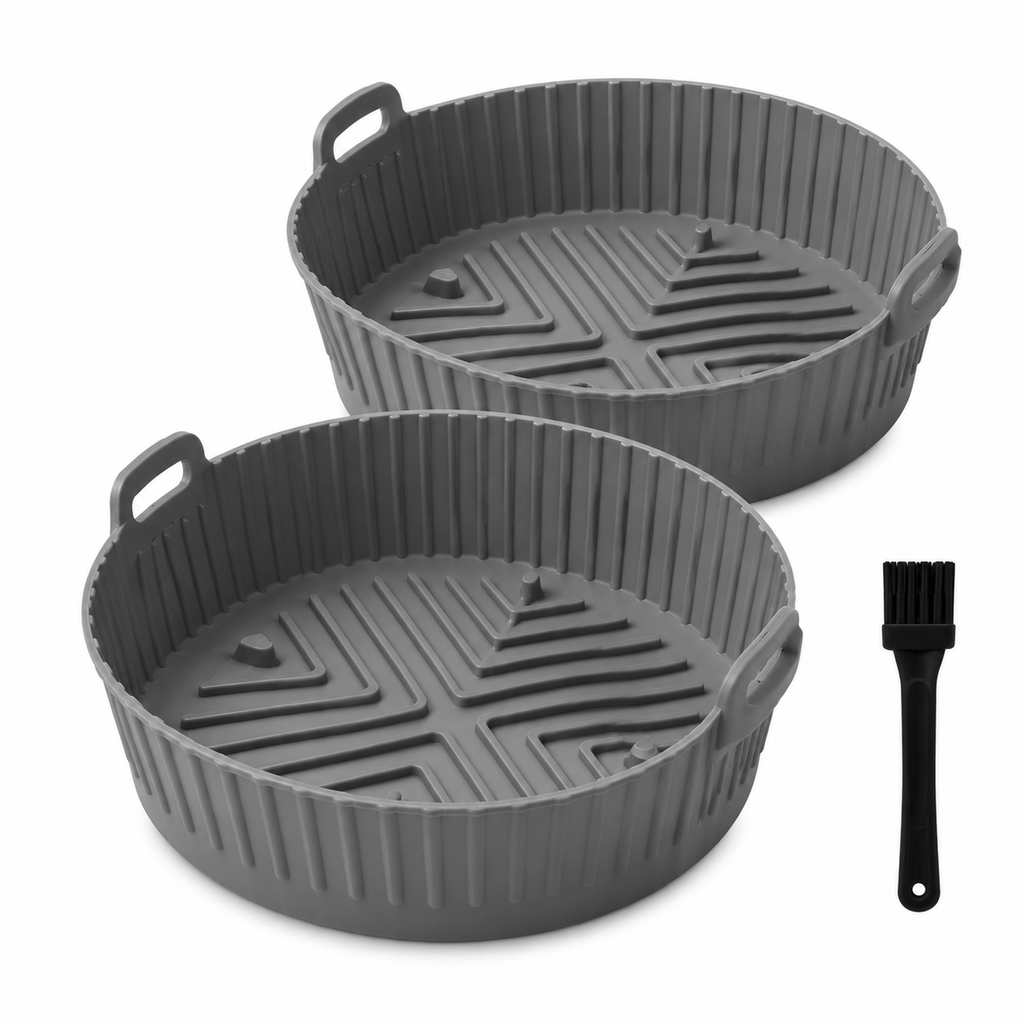 ViveSaludUSA™ HeatGuard Silicone Air Fryer Liner Set