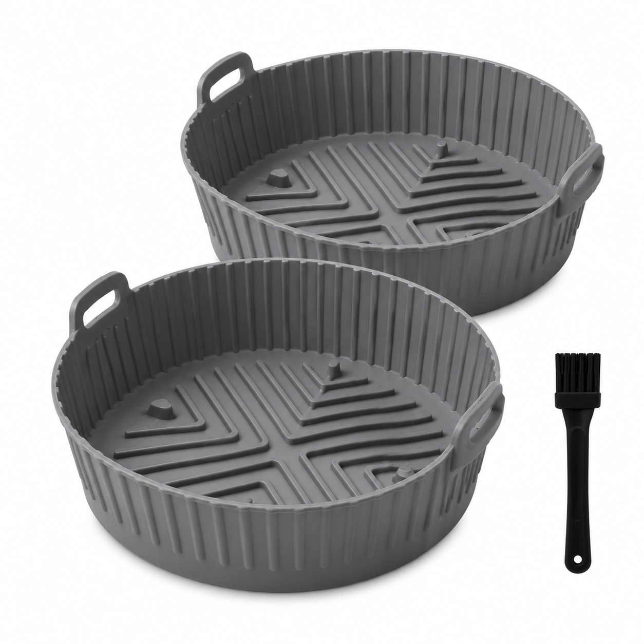 ViveSaludUSA™ HeatGuard Silicone Air Fryer Liner Set